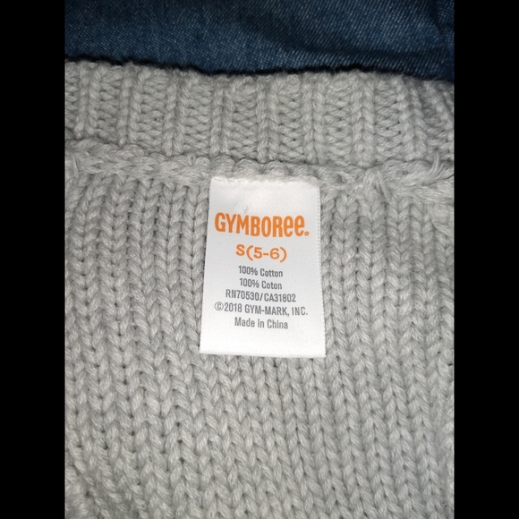GYMBOREE Cable Knit Cardigan - Picture 3 of 4